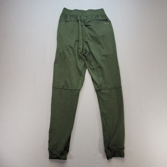 Barbell Apparel Joggers Mens Small Green Tapered Athletic Pants Gym Drawstring - Picture 3 of 10